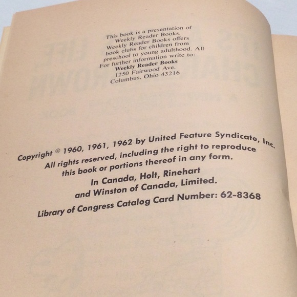 Peanuts Hardback Books by Charles Schulz Years 1958, 1959 and 1962 Bundle - Picture 7 of 8